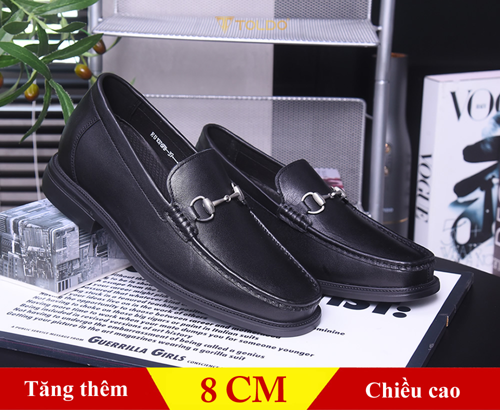 Giày nam cao 8cm siêu nhẹ đế khâu 2